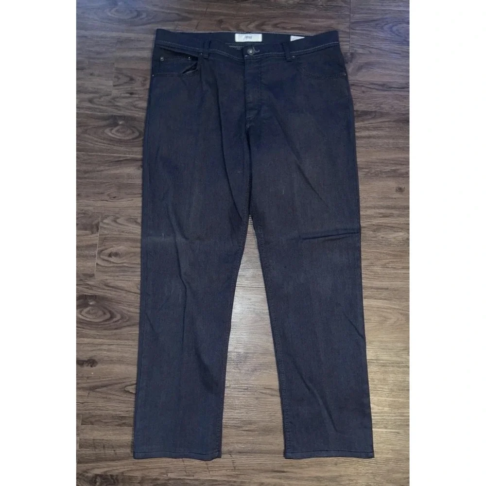 Brax Jeans Mens 36x34 Blue Cooper Fancy Regular Fit Straight Leg Pants
